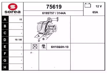 Генератор EAI 75619