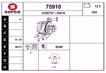 Генератор EAI 75910