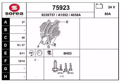 Генератор EAI 75923