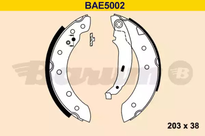 Комлект тормозных накладок BARUM BAE5002