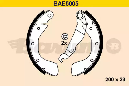 Комлект тормозных накладок BARUM BAE5005