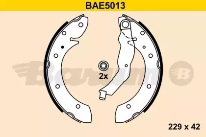 Комлект тормозных накладок BARUM BAE5013