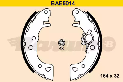 Комлект тормозных накладок BARUM BAE5014