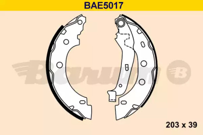 Комлект тормозных накладок BARUM BAE5017