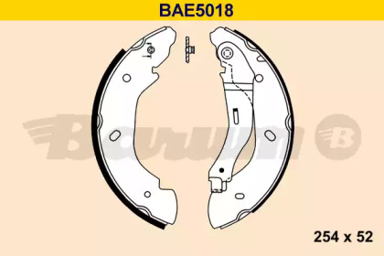 Комлект тормозных накладок BARUM BAE5018