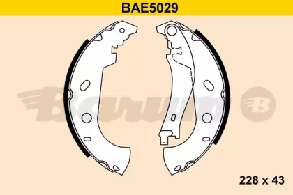 Комлект тормозных накладок BARUM BAE5029