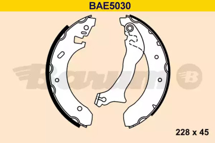 Комлект тормозных накладок BARUM BAE5030