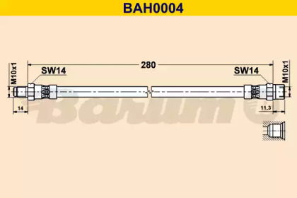 Шлангопровод BARUM BAH0004