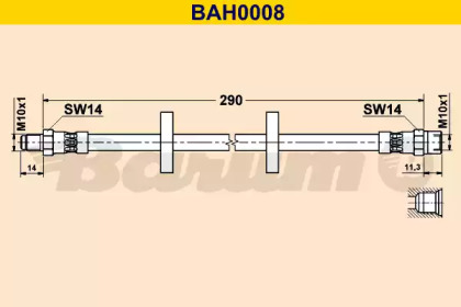 Шлангопровод BARUM BAH0008