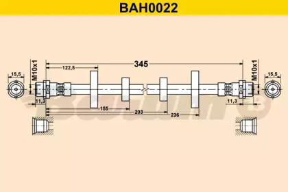 Шлангопровод BARUM BAH0022