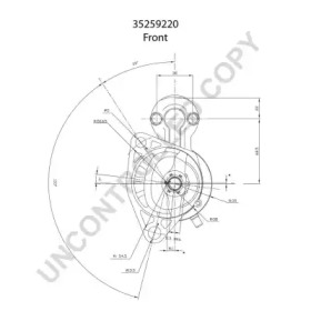 Стартер PRESTOLITE ELECTRIC 35259220