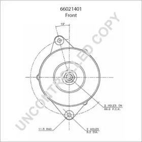 Генератор PRESTOLITE ELECTRIC 66021401