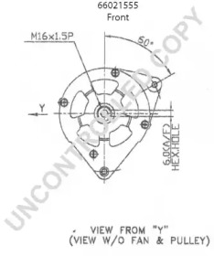 Генератор PRESTOLITE ELECTRIC 66021555