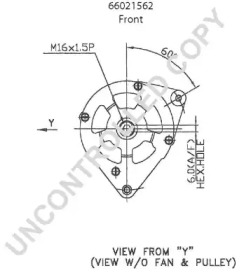 Генератор PRESTOLITE ELECTRIC 66021562