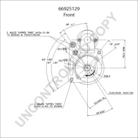 Стартер PRESTOLITE ELECTRIC 66925129