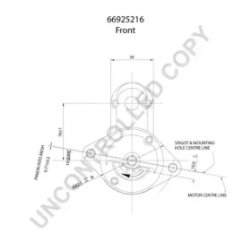 Стартер PRESTOLITE ELECTRIC 66925216