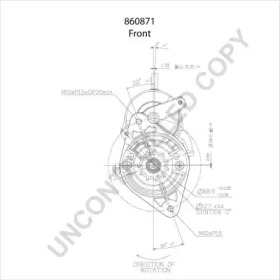 Стартер PRESTOLITE ELECTRIC 860871