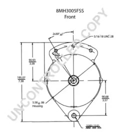 Генератор PRESTOLITE ELECTRIC 8MH3005FSS