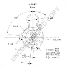 Стартер PRESTOLITE ELECTRIC MS1-461