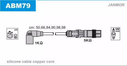 Комплект электропроводки JANMOR ABM79