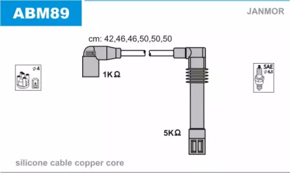 Комплект электропроводки JANMOR ABM89