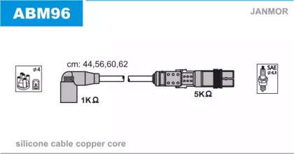 Комплект электропроводки JANMOR ABM96