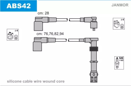 Комплект электропроводки JANMOR ABS42