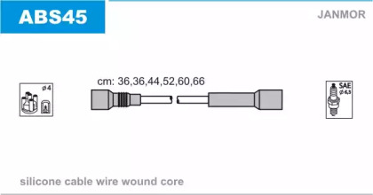 Комплект электропроводки JANMOR ABS45