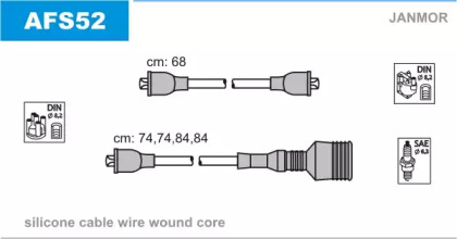 Комплект электропроводки JANMOR AFS52