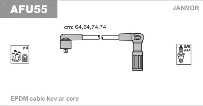 Комплект электропроводки JANMOR AFU55