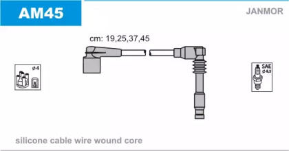 Комплект электропроводки JANMOR AM45