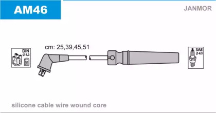 Комплект электропроводки JANMOR AM46