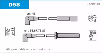 Комплект электропроводки JANMOR D5S