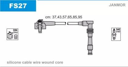 Комплект электропроводки JANMOR FS27