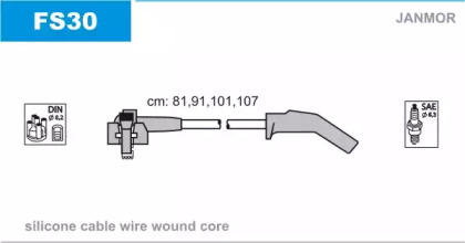 Комплект электропроводки JANMOR FS30