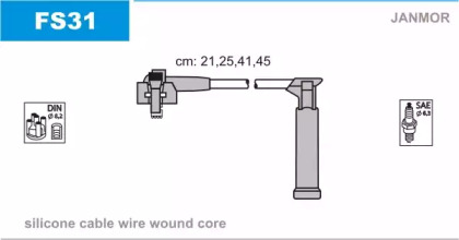 Комплект электропроводки JANMOR FS31