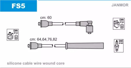 Комплект электропроводки JANMOR FS5
