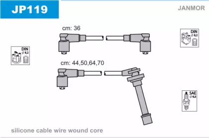 Комплект электропроводки JANMOR JP119