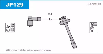 Комплект электропроводки JANMOR JP129