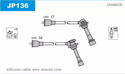 Комплект электропроводки JANMOR JP136