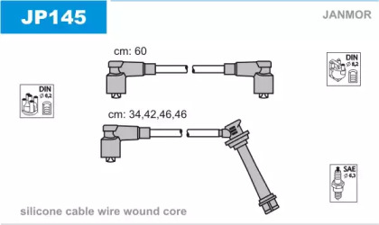 Комплект электропроводки JANMOR JP145