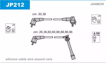 Комплект электропроводки JANMOR JP212