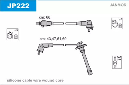 Комплект электропроводки JANMOR JP222