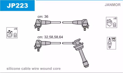 Комплект электропроводки JANMOR JP223
