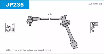 Комплект электропроводки JANMOR JP235