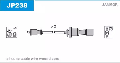 Комплект электропроводки JANMOR JP238
