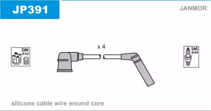Комплект электропроводки JANMOR JP391