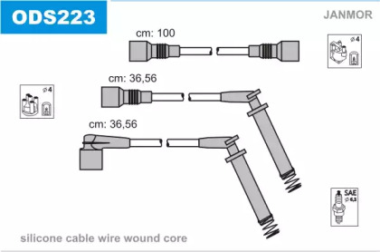 Комплект электропроводки JANMOR ODS223