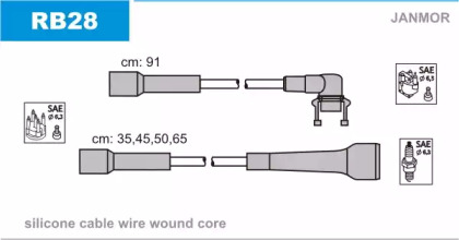 Комплект электропроводки JANMOR RB28