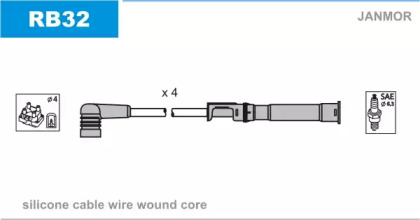 Комплект электропроводки JANMOR RB32